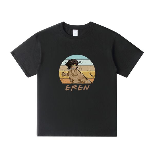 

подростковая девушки / мальчики смешной attack tshirt на titan harajukut shirt summer hip hop tee shirt повседневная o шеи тенниска для женщ