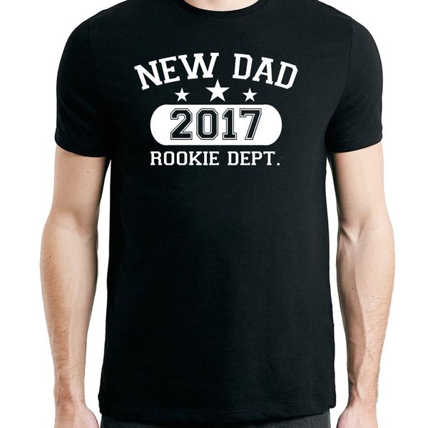 

neuen papa 2017 rookie dept vater tag t shirt fr manner