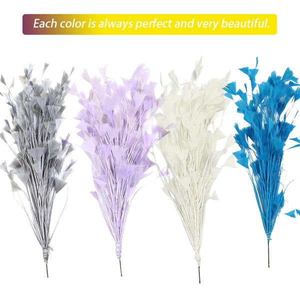 

wedding accessories turkey feather flower 25-30cm diy craft soft dyed home stage