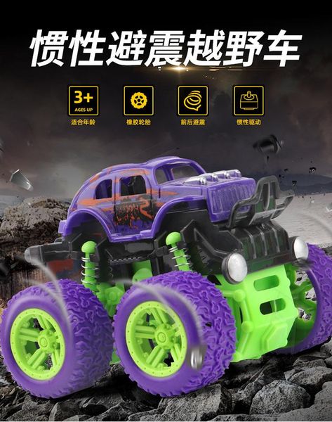 

selling childrens toy four-wheel drive interia off-road with stunt model rock car for export wholesale