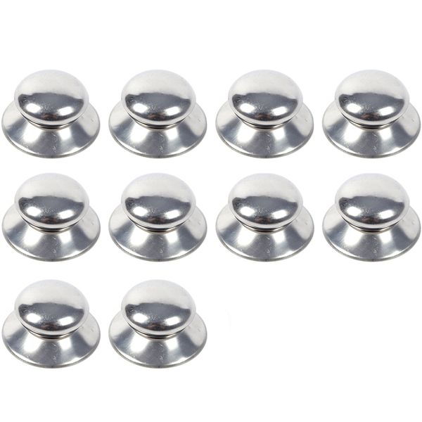 

10pcs pot cap kitchen knob stainless steel handle universal pot lid button