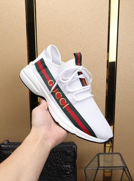 

2021r limited edition men 's brand leather fashion casual shoes low to help sneakers ,a full set of original shoe box 38 -45, Black