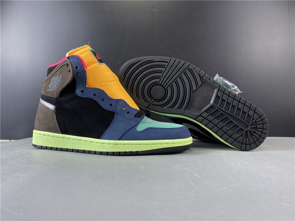 

high og 1 bio hack 2020 new release 1s baroque brown black-laser orange-racer pink mens basketball shoes men sports sneakers