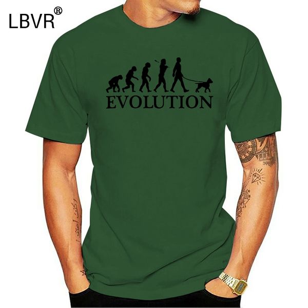 

american pit bull terrier evolution of man mens t-shirt tee gift
