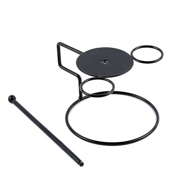 

donut stand dessert display rack with dip sauce holder onion ring detachable