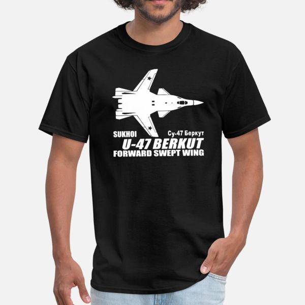 

sukhoi u 47 berkut t shirt men print short sleeve euro size s-3xl kawaii anti-wrinkle new style spring cool shirt