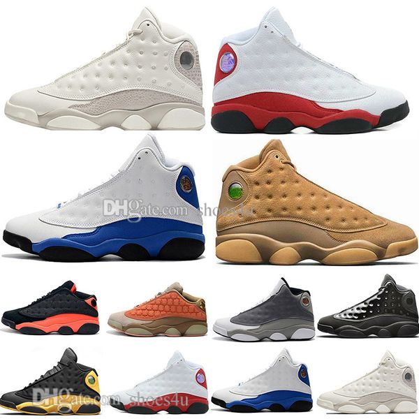 

13 13s cap and gown terracotta blush mens basketball shoes chicago black infrared flints bred dmp men sport sneakers designer trainers