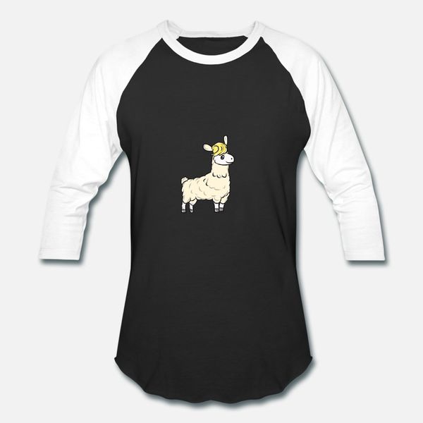 

llama t shirt men design tee shirt s-3xl kawaii cute breathable summer formal shirt