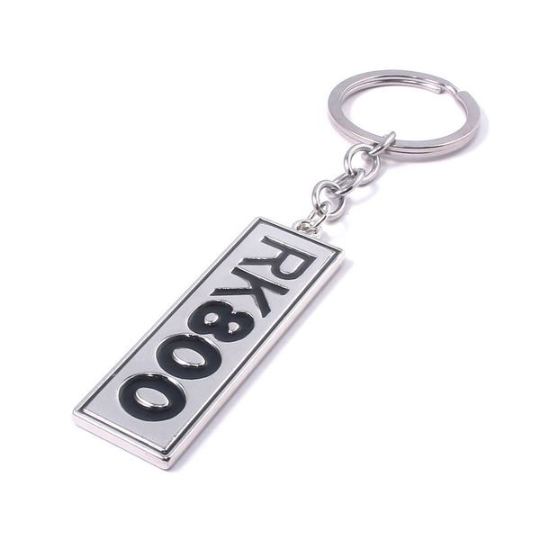

detroit become human keychain pendants car keyrings for men women jewelry, Silver