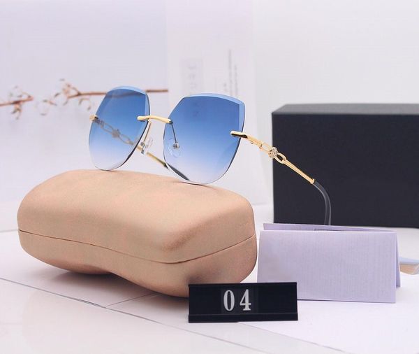 

c letter designer sunglasses brand woman sunglasses beach glasses uv400 model 04 5 color highly quality with box
