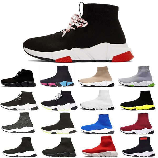 

2020 носки обувь на шнуровке speed ​​черный volt trainer вскользь ботинки скорости кроссовки кроссовки женщин спорт платформы обувь размер 3, Black