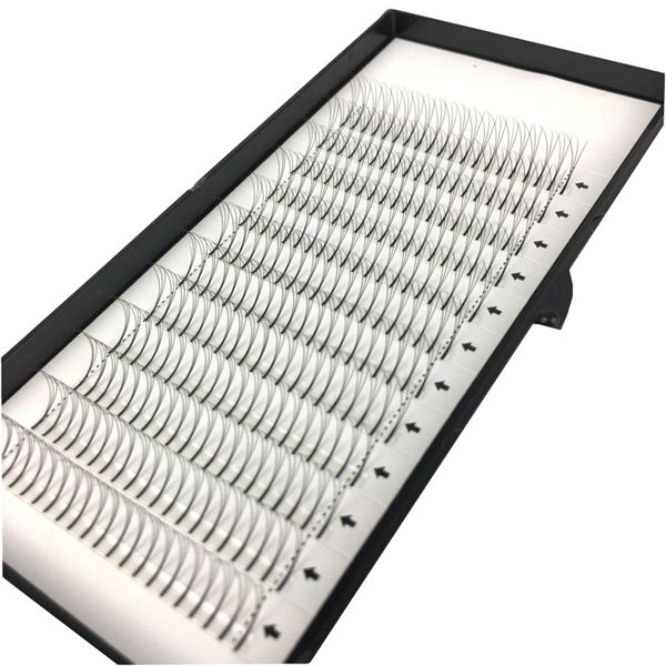 

false eyelashes 10 trays d/c curl russia volume w 3d eyelash extension 0.10 individual professional makeup tools long lash from korea