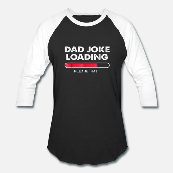 

dad joke loading funny joker father t shirt men character short sleeve round collar vintage loose comfortable spring autumn normal shirt