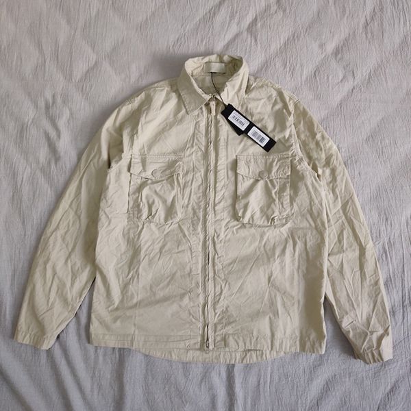 

19ss 103f2 ghost piece overshirt cotton nylon tela t0ney fashion shirt men women coat jacket hflscs045