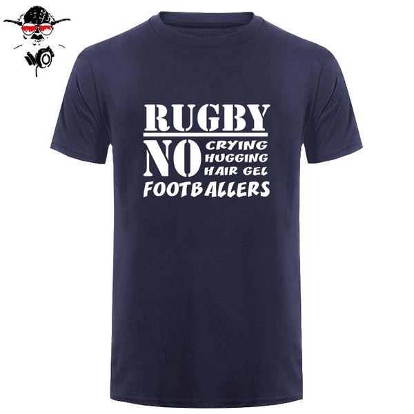 

funny mens rugby shirt no footballers rugby players gift more size and colors
