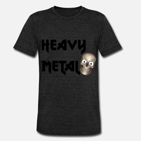 

heavy metal t shirt men famous short sleeve crew neck solid color famous funny casual spring original shirt