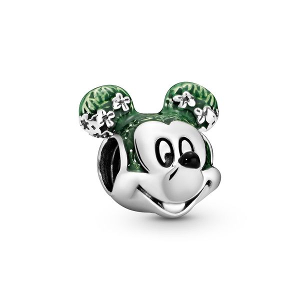 

authentic ale 925 sterling silver cartoon mouse epcot flower & garden festival charms bead fit pandora style bracelet for diy jewelry making, Black