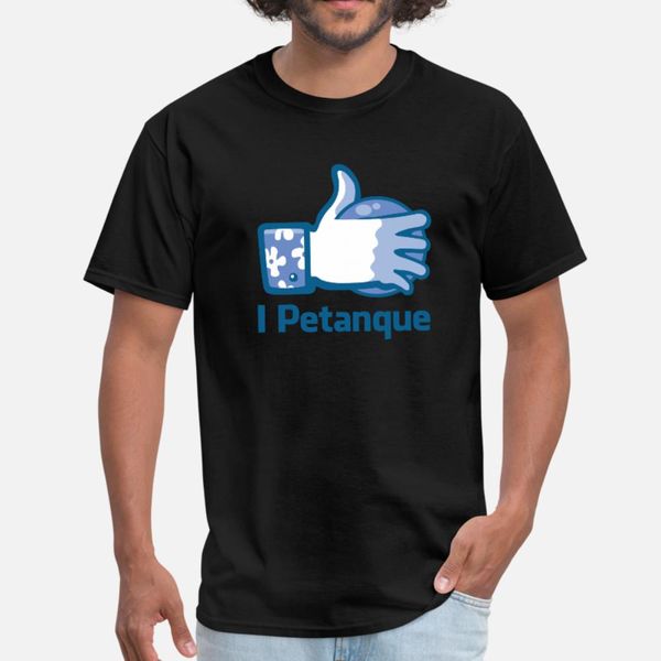 

i pÃ©tanque t shirt men personalized 100% cotton size s-3xl pattern sunlight fashion spring pictures shirt