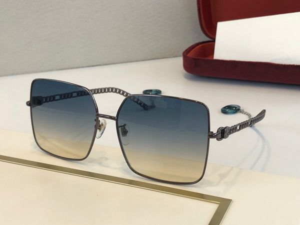

0724 new men sunglasses fashion square frame pilot glasses selling popular model eyewear simple style uv400 protection with case 0724s