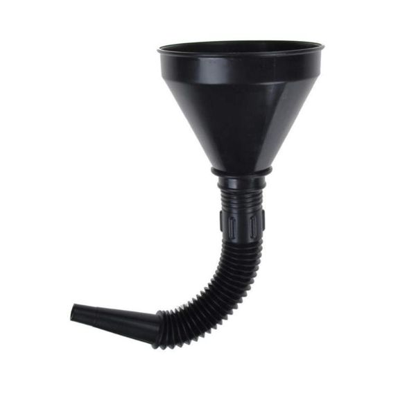 

2020 pour oil tool car motorcycle truck vehicle plastic filling funnel with soft pipe spout petrol diesel