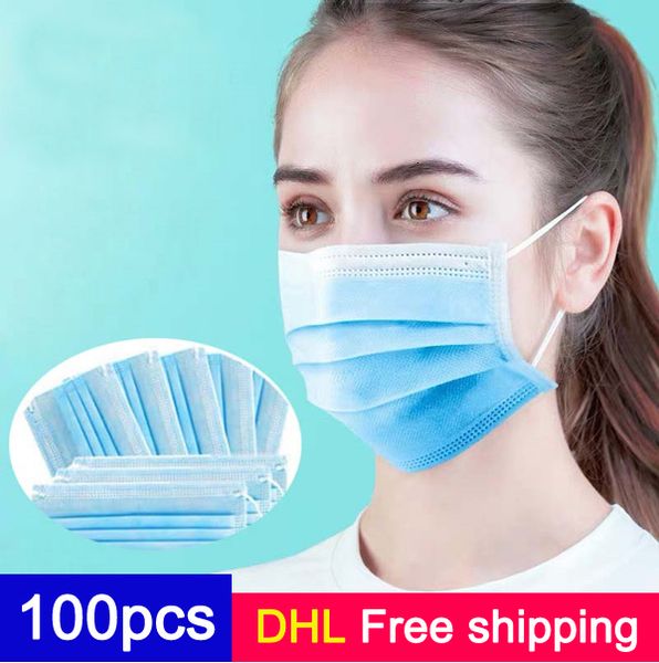 

face days disposable 7264991 5-12 shipping masks 3-layer anti dust breathable face mask sanitary men and women mask 7339044gd06