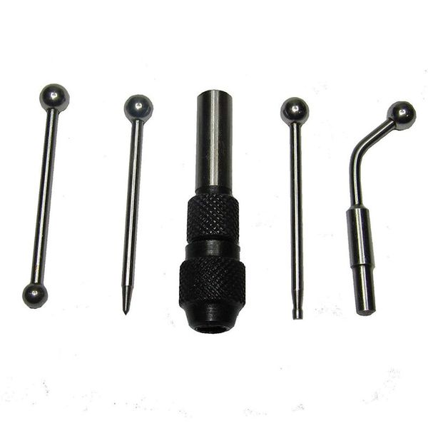 

anti-lost alarm wiggler & center finder set work edge centre finding run out concentrical align 5 pcs