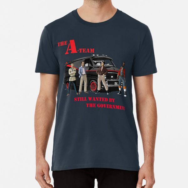 

the a - team t shirt a team team ba face murdock hannibal van
