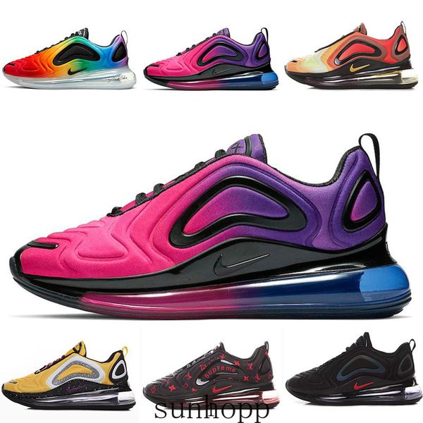 

designer shoes total eclipse sunset northern lights day mens womens luxury moon throwback future running sneakers aybco, Black