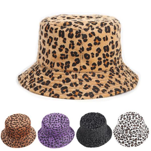 

леопардовый bucket hat рыбак hat открытый путешествия шлема sun cap шляпы для мужчин и женщин 7 цветов оптовая dhc1200, Blue;gray
