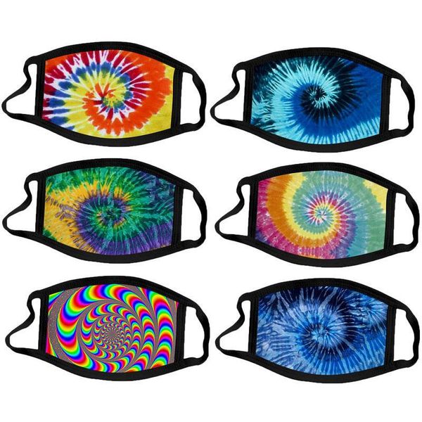 

face cross-border are foreign mask 3d trade parody masks breathable face - personalized mask black dyed tie proof face - printed dust fssil