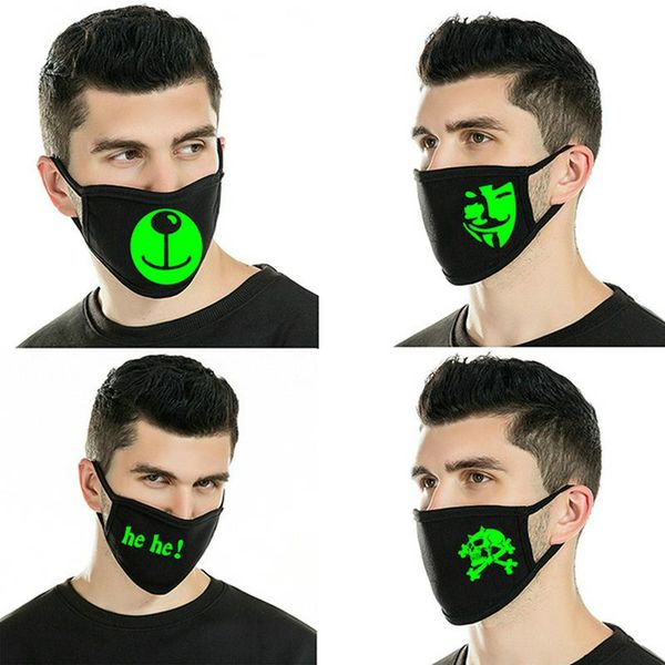 

glow masks 5a3563 buy glow in the dark mask for mouth and get glow in the dark mask for mouth, Black
