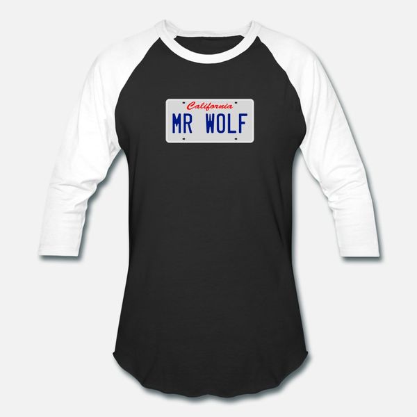 

mr wolf pulp fiction t shirt men character cotton o neck basic solid fitness funny casual summer style slim shirt