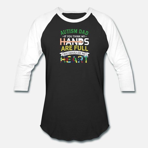

autism dad if you think my hands are full you t shirt men designs short sleeve crew neck gents interesting authentic spring pictures shirt