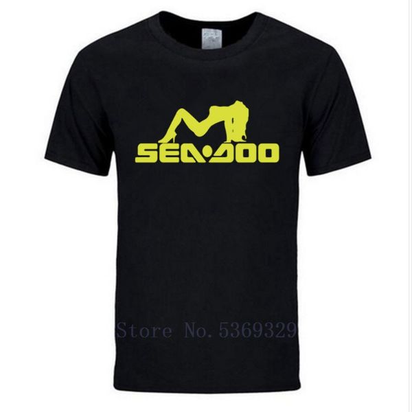 

cotton summer t shirt men tshirts classics sea doo seadoo moto s black tees funny tee shirt men graphic o neck short sleeve