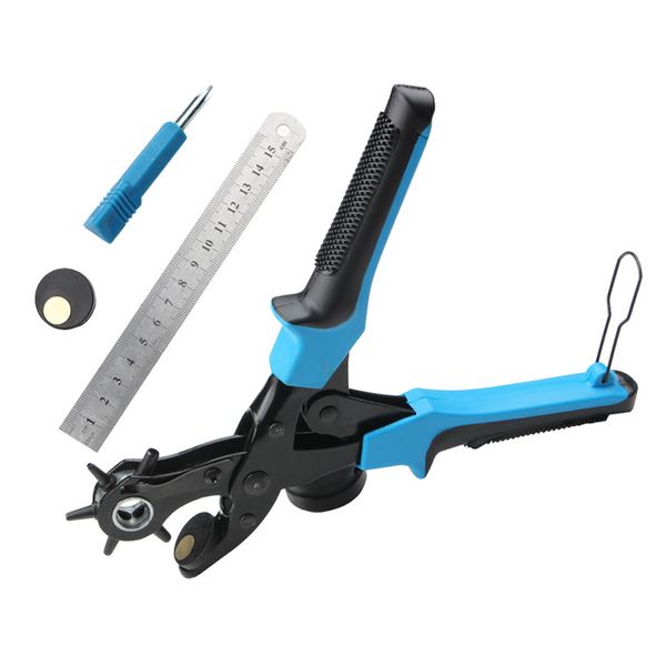 

craft leather plier hole punch revolving multifunctional tool puncher belt