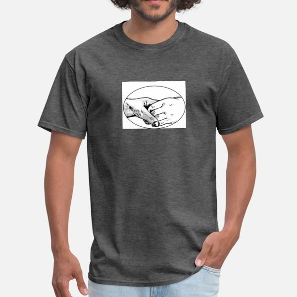 

hold my hand t shirt men designer cotton plus size 3xl outfit interesting comical spring autumn unique shirt