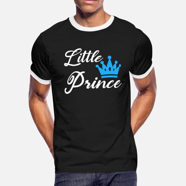 

little prince t shirt men customized short sleeve round neck fit fitness new fashion summer style pattern shirt
