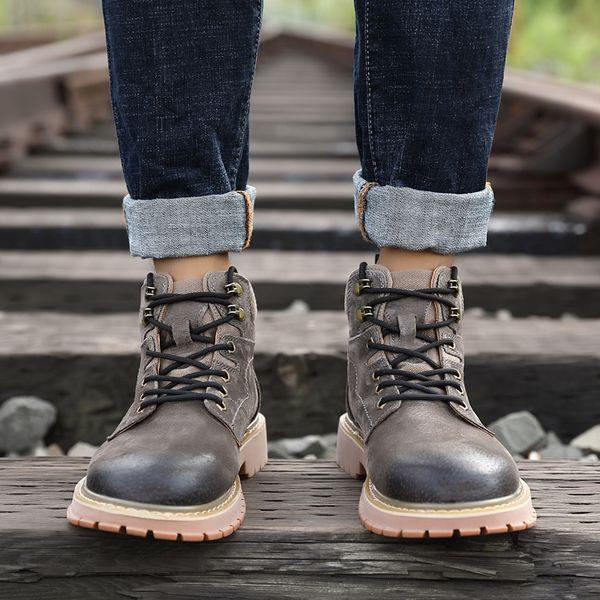 

leather mens shoe outdoor leisure sports slip shoes boots sneakers mens male causal sneaker black casual man sale loafers