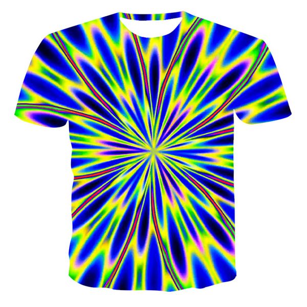 

summer men new swirl breathable splicing printing 3d print shirts harajuku hippie hentai men clothing