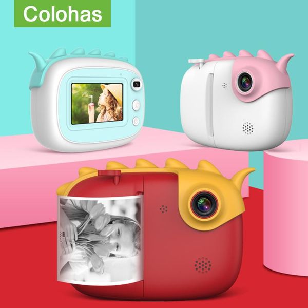 

children camera instant print camera for kids 1080p hd instantane with thermal p paper toys for birthday gifts