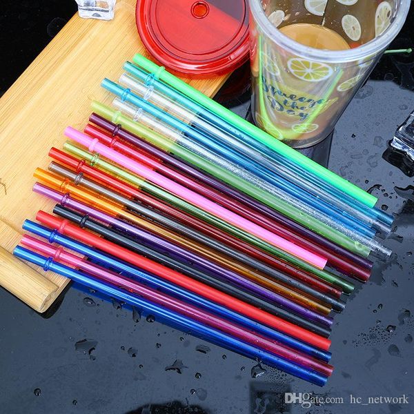 

straws plastic for juice long hard straws food grade as material safe healthy durable home party garden use