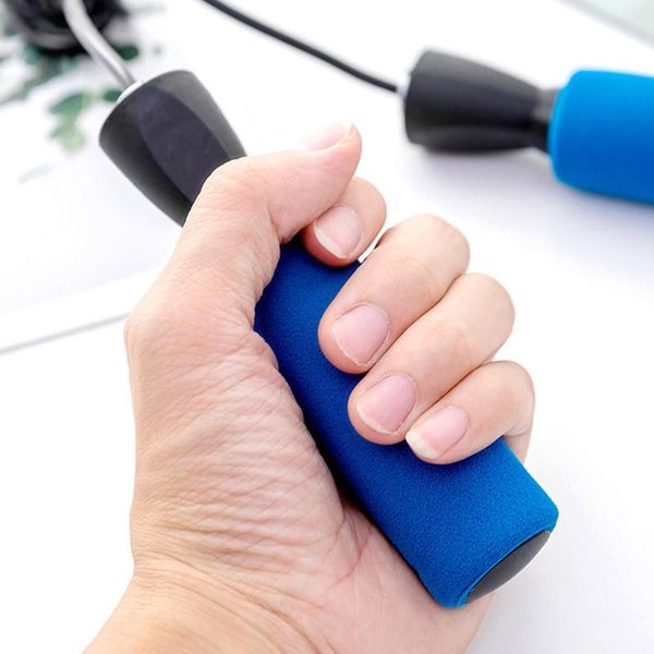 

2pcs nikids heavy jump rope fitness exersize adjustable speed jumping cable sport skipping rope muscle fitness wire