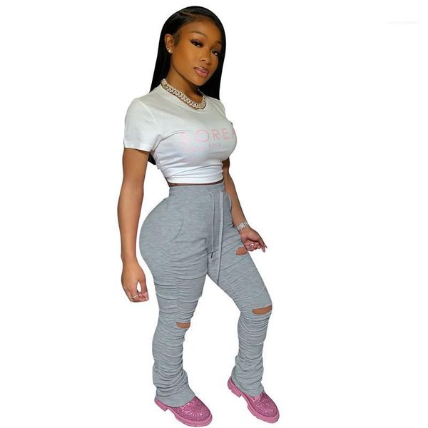 

flare pants casual natural color elastic waist pants womens designer clothes womens pants fashion hole panelled micro, Black;white