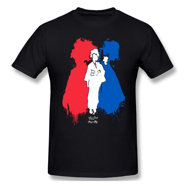 

samurai tag t-shirt men basic tee shirt funny design samurai champloo streetwear print homme ing