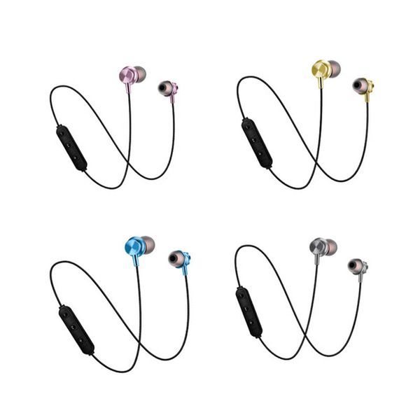 

4.2 sports neckband headset bilateral stereo in-ear bluetooth headset music with microphone wireless waterproof earplugs