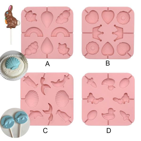

baking moulds fruit silicone lollipop mold animimal cake decorating tools 3d snack tool for same as party kitchen bakeware