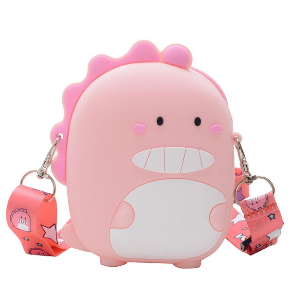 

parent-child children lovely animal shoulder bag crossbody bag clutch coin children's cute dinosaur diagonal cross purse
