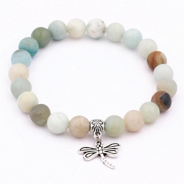 

charm bracelets dgw 17 styles beaded bracelet couples distance strand jewelry friend gift dragonfly pendant for men women, Golden;silver