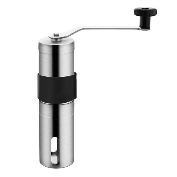 

stainless steel 304 manual coffee bean grinder mill hand grinder kitchen tool new capacity 40 grams