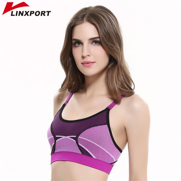 

3 colors bras women padded tank cross straps yoga running tights gym athletic sport bra camisole fitness bras dry sportwear, White;black